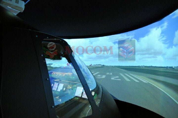 MOCOM-SIMULATION-CURVED-PROJECTION-SCREEN (7) projection screen high gain, mocom solstice screen